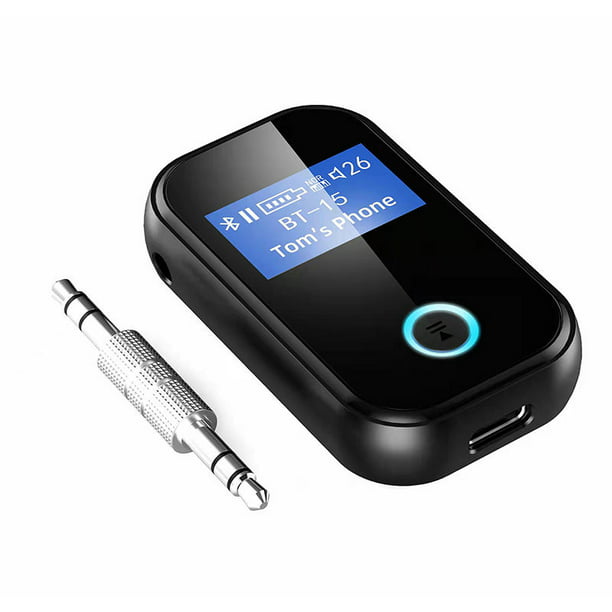 maleta barrer Continuo Receptor Bluetooth 5.0 para Coche | 2 En 1 Adaptador Bluetooth Inalámbrico  Audio Portátil para Auto Con AUX 3.5 mm y Audio Inalámbrico de Baja  Latencia ShuxiuWang 9024715254092 | Walmart en línea