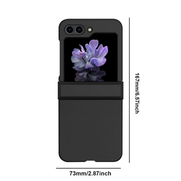 Funda ultrafina para teléfono móvil de color sólido para Samsung Galaxy Z  Flip 5