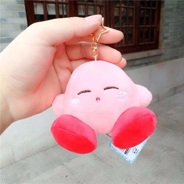 Llavero De Peluche Kirby Nintendo Color Rosa