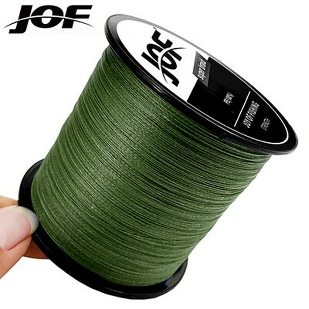 JOF 500M 300M 100M alambre trenzado PE multicolor 8/4 hebras multifilamento  línea de pesca japonesa Tan Jianjun unisex