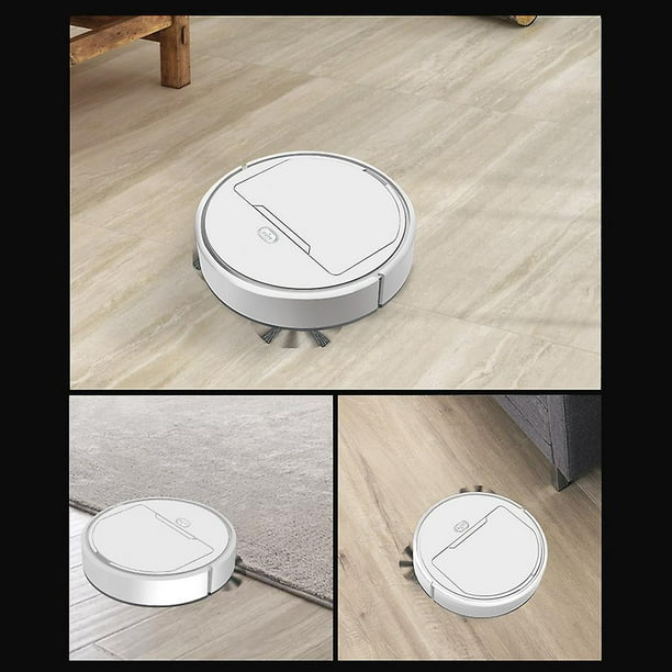 Robot Aspirador Inteligente Recargable con USB para el Hogar, Herramienta  Automática con Múltiples Modos de Limpieza y Sensor de Ehuebsd