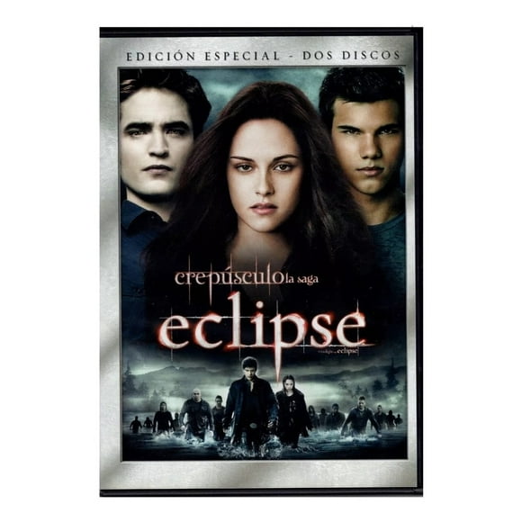 eclipse kristen stewart pelicula dos discos dvd zima dvd