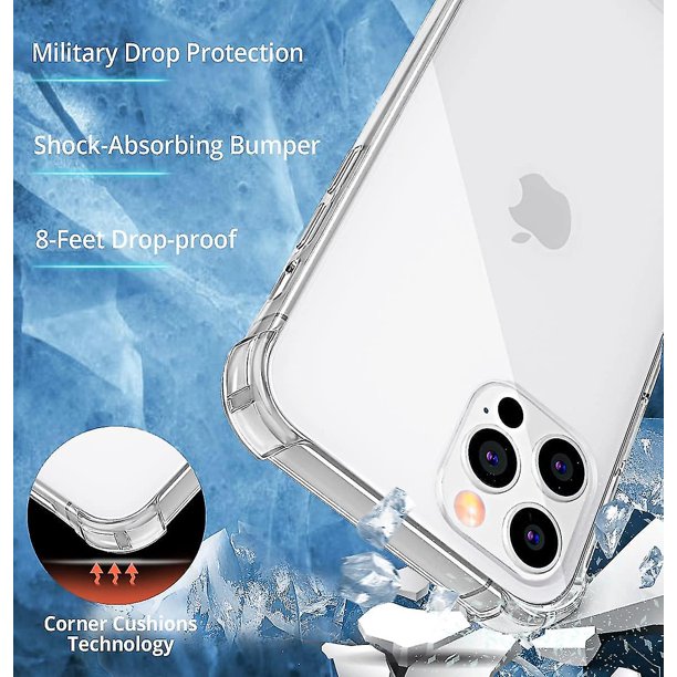 Funda Transparente iPhone 12 Drop Protection