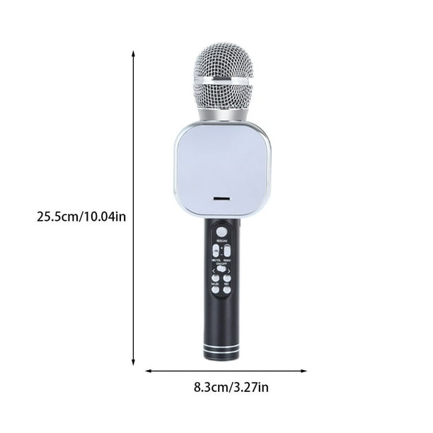 Tholdsy Micrófono de inalámbrico Bluetooth, micrófono portátil