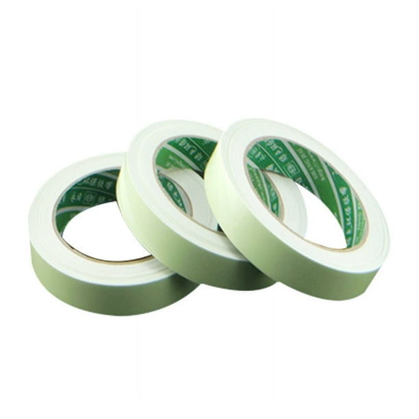 WOD DTC12 Cinta adhesiva verde fluorescente de grado contratista de 12 mil,  1/2 pulgada x 60 yardas. Impermeable, resistente a los rayos UV para