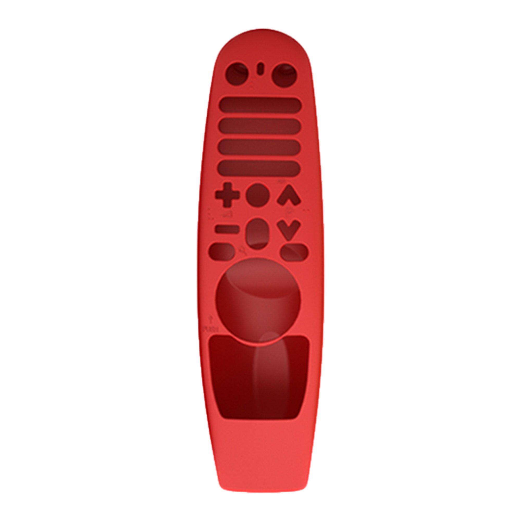 Mangas Protectoras Funda para mando a distancia de TV para LG AN-MR20GA  MR650 MR18BA MAGIC Remote (Rojo) Likrtyny