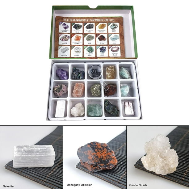 Kit De Excavación Científica De Cristal Y Piedras Preciosas