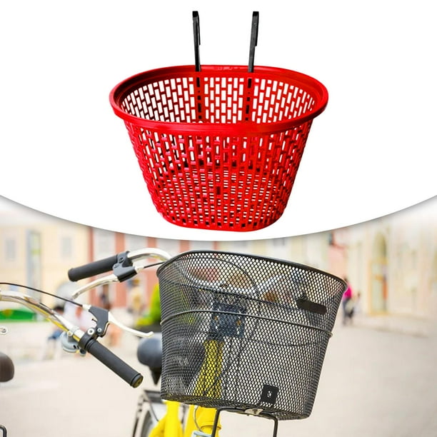 Ganchos bles de la cesta delantera de la bicicleta plegable para ir de  compras, montar en bicicleta Sharpla Cesta de bicicleta para niños