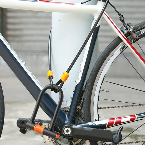 Candado de bicicleta de carretera de montaña con 2 llaves Accesorios de  bicicleta Candado de seguridad para bicicleta DQrwqpou Accesorios para