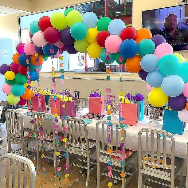 Kit de arco de globo de plástico para columnas con bases, soporte de arco  de globo ajustable para diferentes tamaños de mesa, cumpleaños, bodas