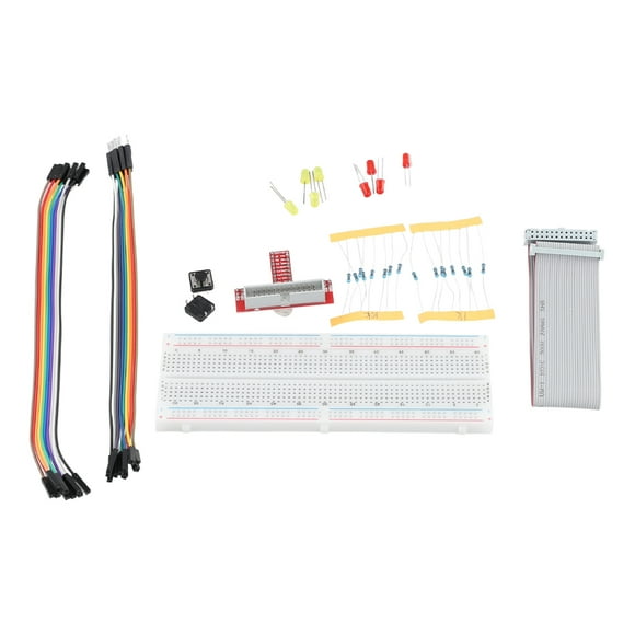 para raspberry pi breakout kit de expansión jumper wires cable starter learning set