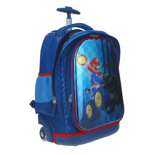 Super Mario Bros - Mochila Grande Con Ruedas, Compacta, Extraíble, Ideal  Para Niños De Diferentes Edades, Cómoda Y Versátil, Calidad Y Resistencia,  33x22x45 Cm, Color Azul Marino con Ofertas en Carrefour