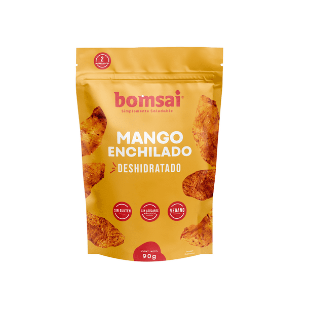 Mango Enchilado Deshidratado Saludable BOMSAI 90 GR Walmart en línea