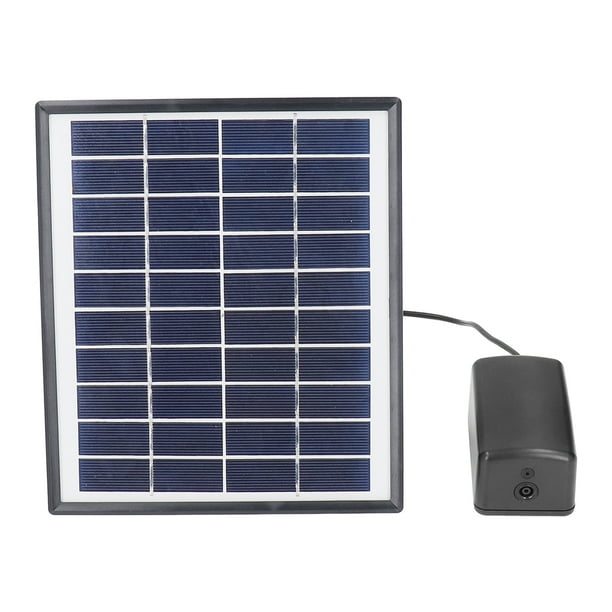 Bomba solar para estanque, kit de bomba de agua solar micro solar para  fuente de oxígeno de 10 V 6 W CC Características mejoradas Jadeshay A
