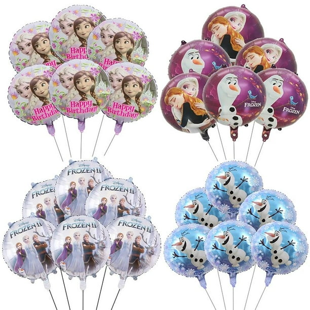  5 globos de princesa de Disney para niños, cumpleaños, baby  shower, decoraciones temáticas de princesas : Juguetes y Juegos