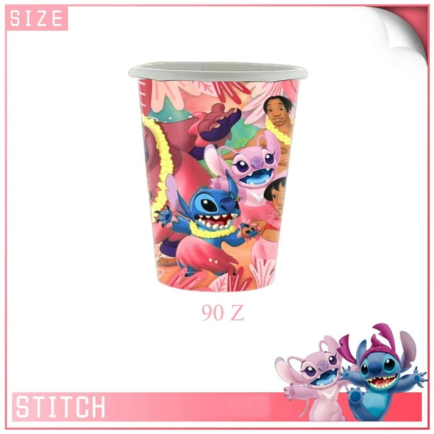  Stitch and Angel - Suministros para fiesta de