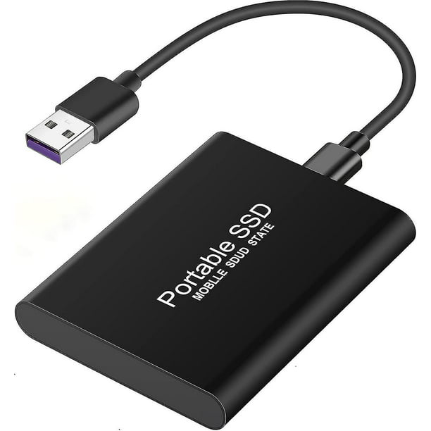 DISCO DURO EXTERNO 6GB TV USB 3.2 NEGRO