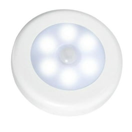 Luces con sensor de movimiento adhesivas, luz nocturna LED blanca cálida,  luces de escalera adhesivas en cualquier lugar, luz de armario, luz de  pared