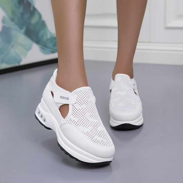 moda y personalidad Hueco Estilo deportivo para mujer Zapatos casuales Wmkox8yii ahfdhkah443 Walmart en línea