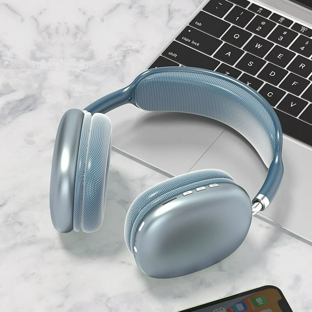 Auriculares inalámbricos con Bluetooth y micrófono, cascos de