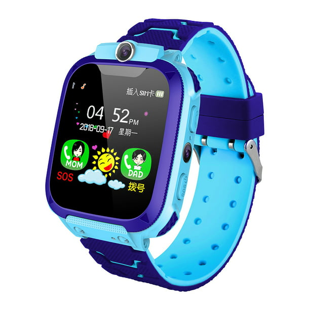 Reloj de posicionamiento GPS para teléfonos inteligentes para niños Abanopi  DS39 azul