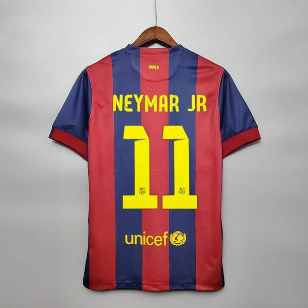 Camiseta De Fútbol retro 14 15 barcelona messi neymar jr home final Hombre  s-xxl Pang Jing