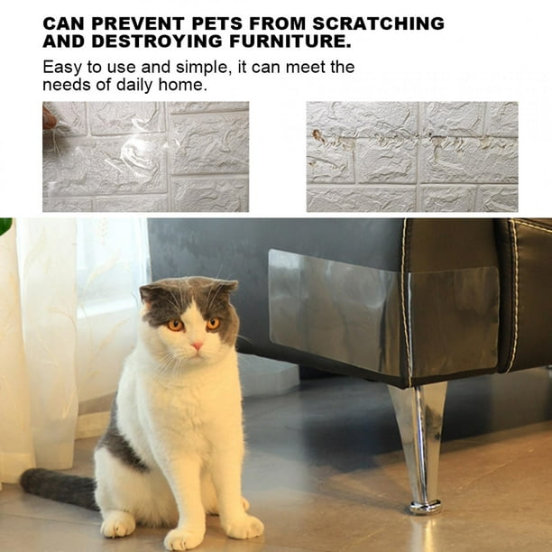 Protector De Rascado Para Gatos De Plástico PVC, Puerta Para Mascotas,  Muebles Para Gatos, Alfombril ANGGREK Otros