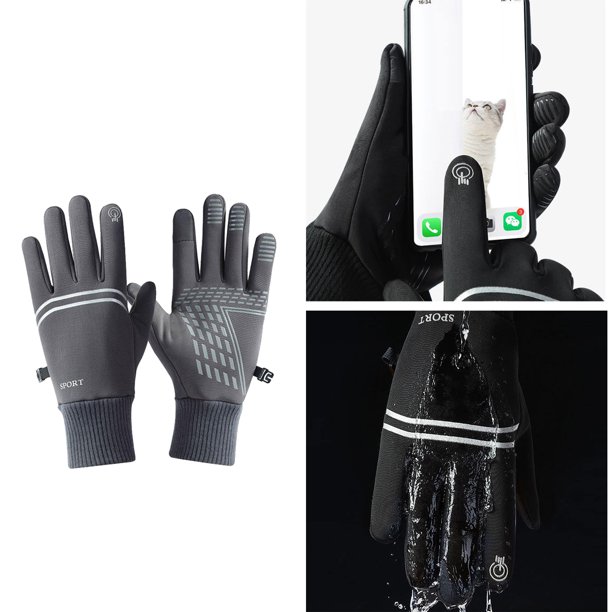 Comprar Guantes térmicos de hombre Gris? Calidad y ahorro