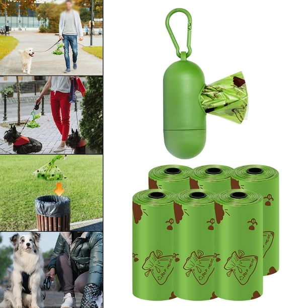 Bolsa para caca de perro, bolsa para caca para perros, extra y a prueba de  fugas, bolsas biodegradab Fernando bolsa de caca biodegradable