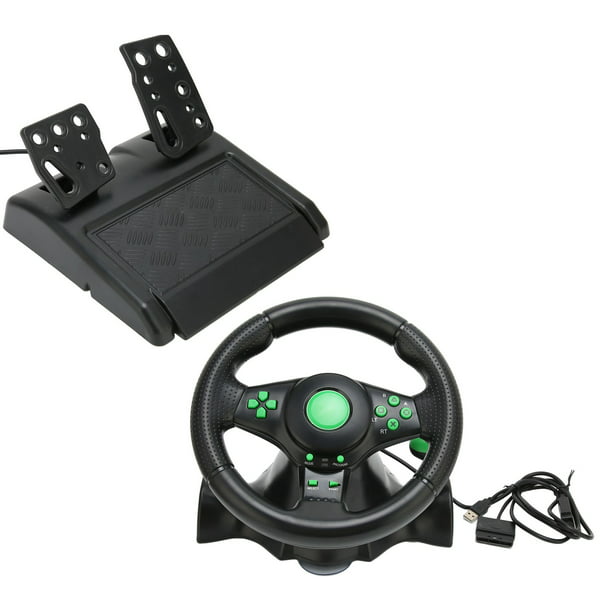 CONDUCCIÓN REAL Juego de volante y pedales Xbox One PS3 4 Nintendo Switch  Racing