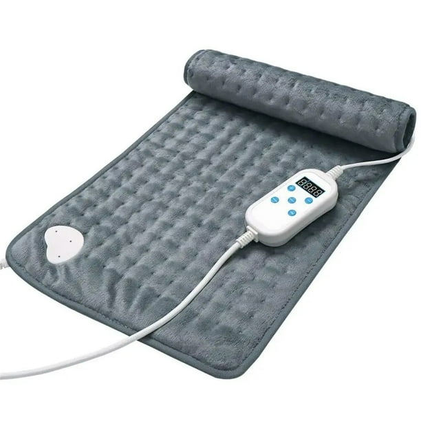 Almohadilla de calefacción para terapia de espalda, manta eléctrica pequeña  de fisioterapia, calentador de alfombra, manta de calefacción suave