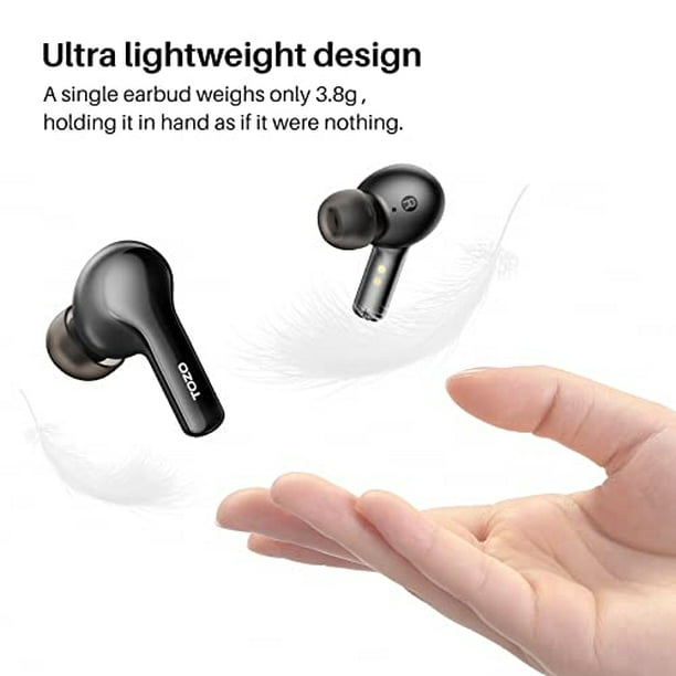 Auriculares inalámbricos TOZO A2 Bluetooth 5.3 con micrófono