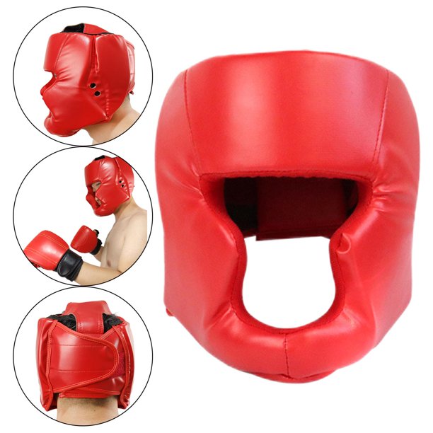 Casco de boxeo Casco de artes marciales Entrenamiento Muay Thai portátil  Protector facial Protector de karate Taekwondo Sparring Grappling Sparring