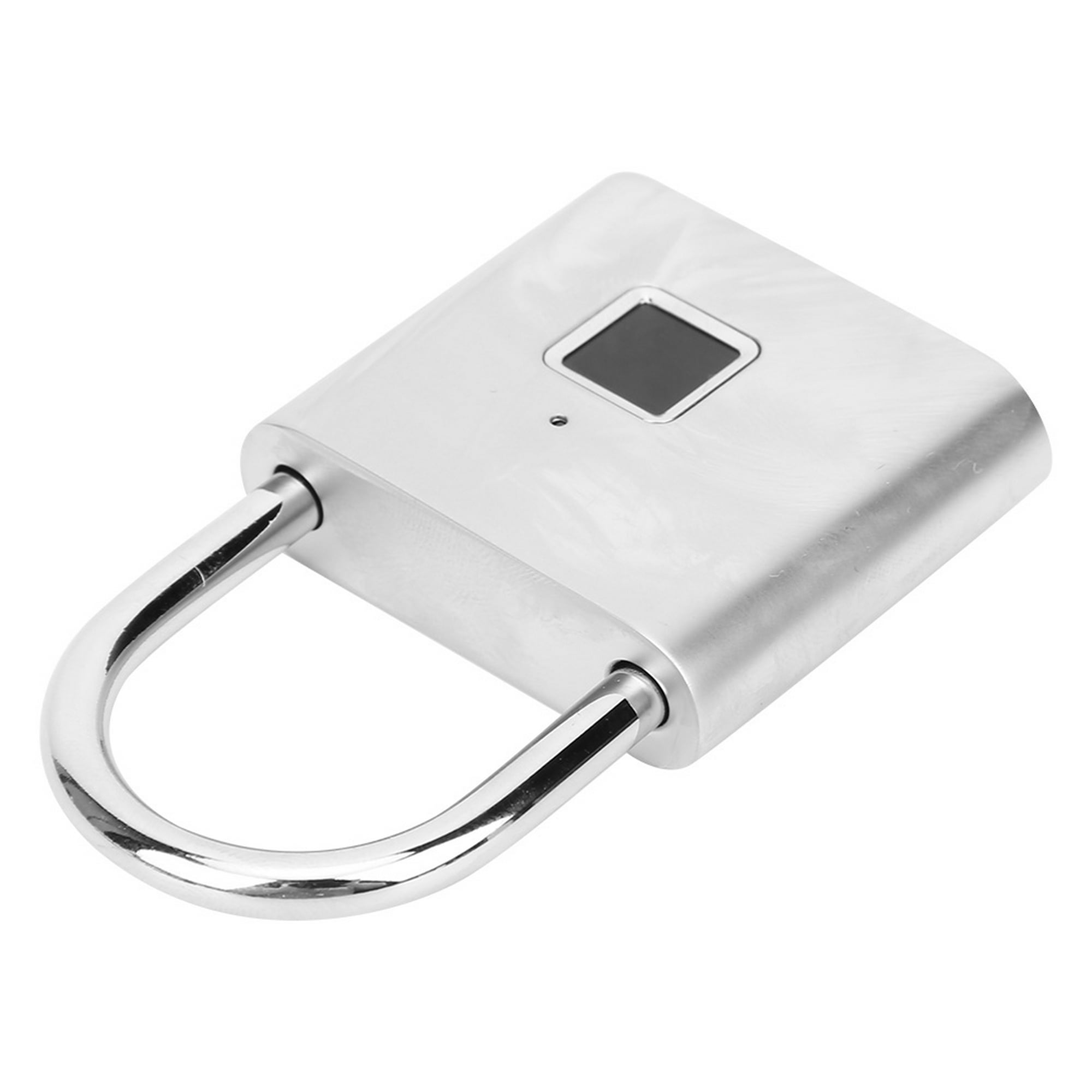 Comprar Mini candado de huella digital, cerradura de huella digital  recargable por USB, 20 huellas dactilares IPX2 a prueba de salpicaduras