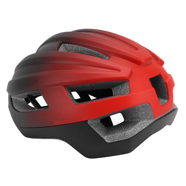 Casco XXL para bicicleta de carretera bicicleta de monta a casco de ciclismo con circunferencia de cabeza ancha Extra grande degradado negro y