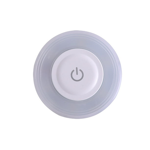 Luces LED inalámbricas, regulables, con mando a distancia, funciona con  pilas, blanca natural, tipo botón para pulsar, pequeñas luces táctiles