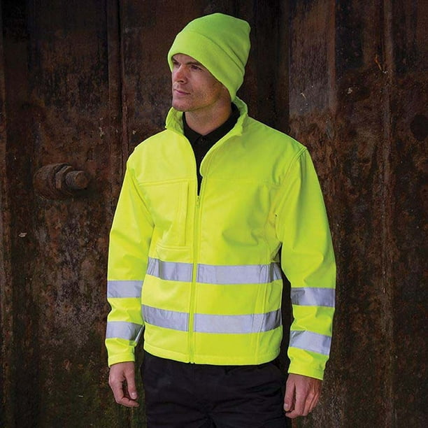 Sudadera con capucha reflectante para hombre, ropa de trabajo