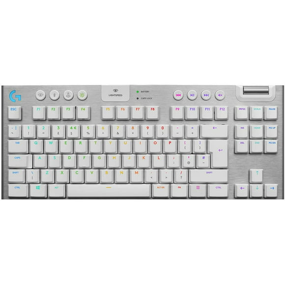 teclado gamer logitech g g915 tkl mecanico switch gl tactil inalambrico 920009660 logitech 920009660