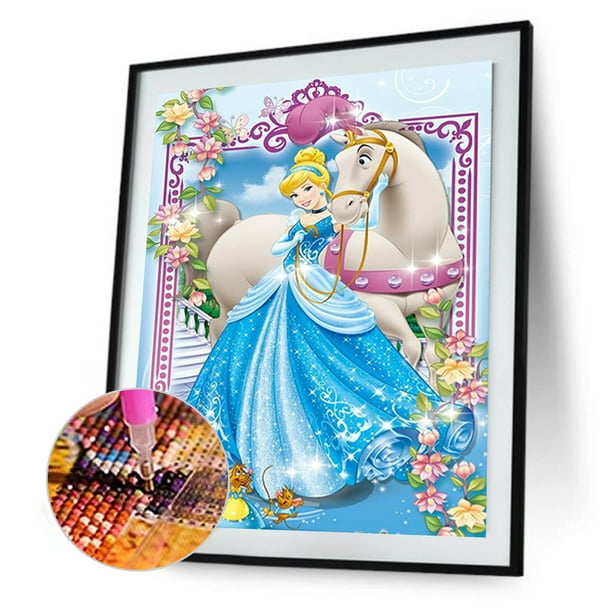 Juegos de pintura de diamantes de princesas de Disney - arte de pinturas de  diamantes