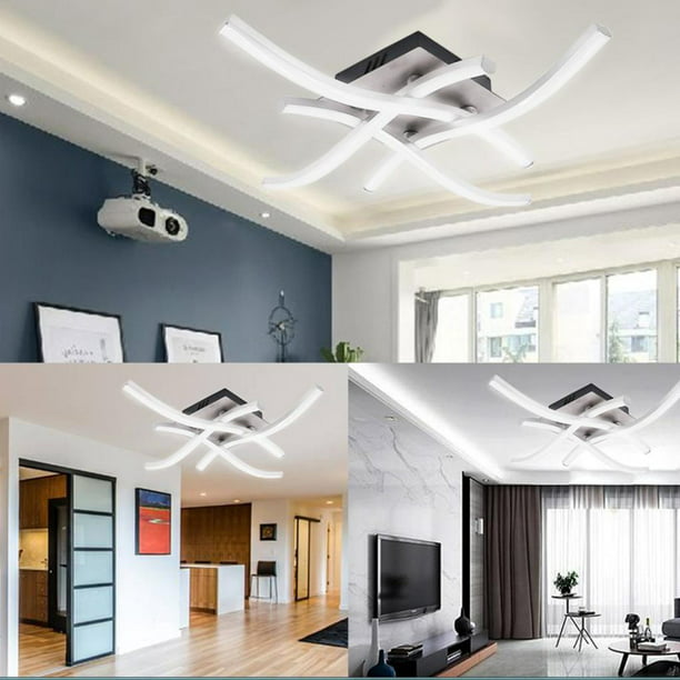 Lámpara LED de tejado empotrada, accesorio de iluminación, cocina, ,  dormitorio, sala de , , cálida Yinane Lámpara de techo