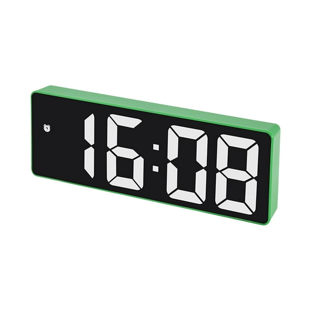 Reloj Despertador Digital con Repetición con Temperatura, Humedad, Fecha,  Inteligente, Luminoso, Vol perfecl Despertador digital