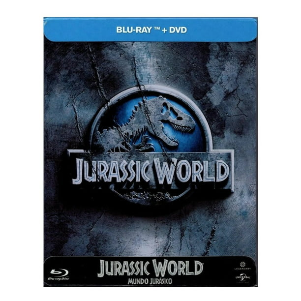 Jurassic World Mundo Jurasico Steelbook Pelicula Blu ray Universal Jurassic  World Mundo Jurasico Steelbook Pelicula Blu ray