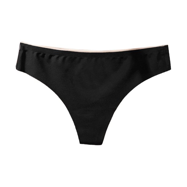 Gibobby Tangas de mujer sexy Tanga sexy para mujer Tanga de yoga sin  costuras de secado rápido de seda de hielo(Negro,G)