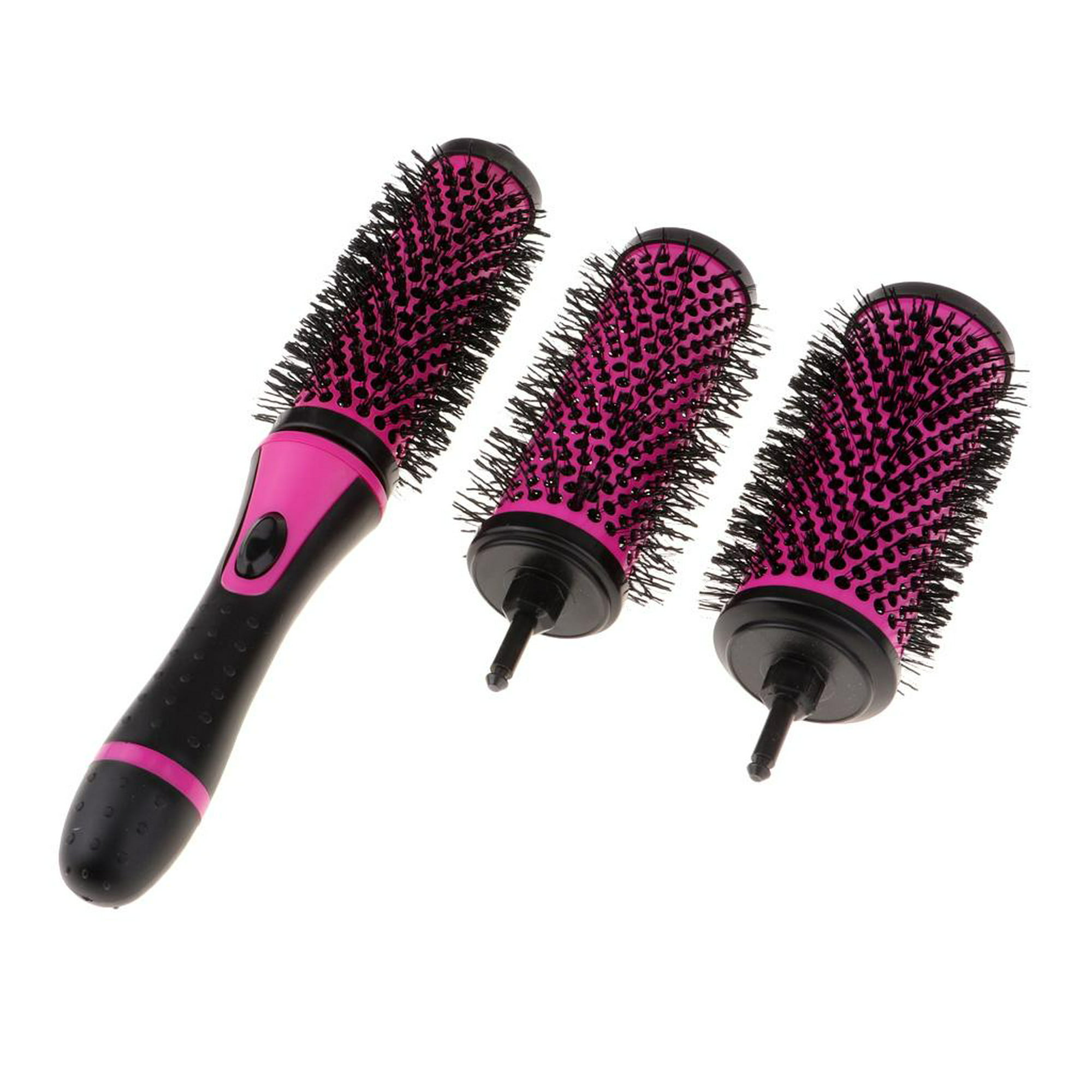  Cepillo térmico para cabello para mujeres y hombres, peine  redondo de rodillo, tubo de aluminio resistente al calor para secarse con  soplado de peluquería : Belleza y Cuidado Personal
