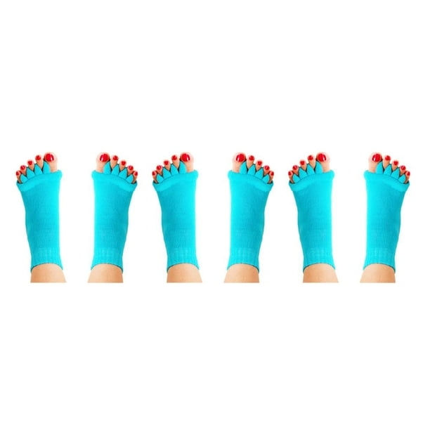Calcetines Happy Feet - Calcetines originales para la alineación de los  dedos