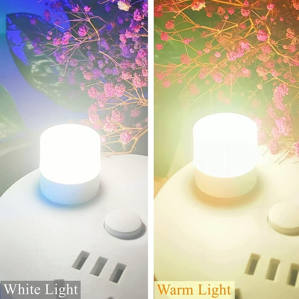 Mini luz nocturna LED para niños luz nocturna USB luz suave que
