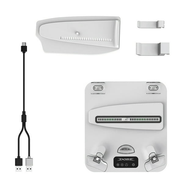 Soporte de pared para PS5 Slim/PS5, con asa, gancho para colgar auriculares