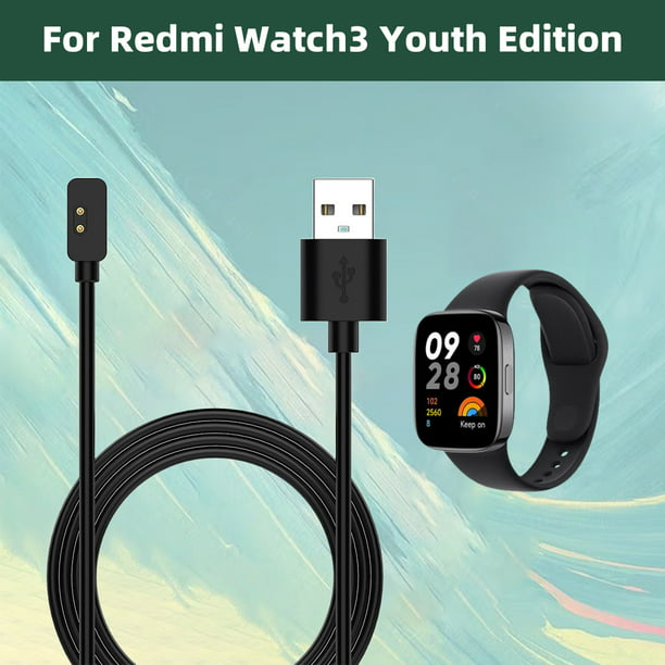 Cable de cargador de repuesto magnético Cable de cargador USB para Redmi  Watch3 Lite JShteea El nuevo