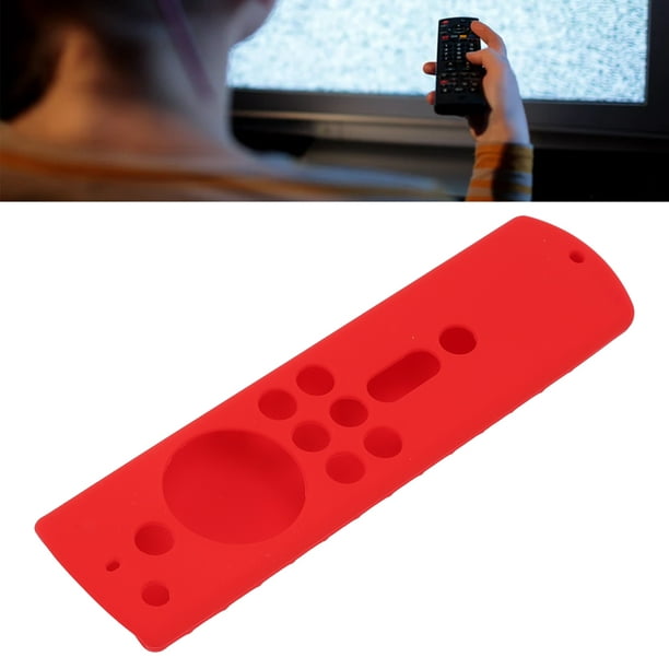 Funda protectora de silicona para  Fire TV Stick 4K, funda a prueba  de golpes para Control remoto de TV inteligente