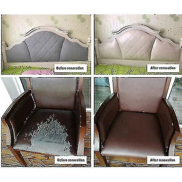 Parche autoadhesivo de cuero PU para reparación de asiento de coche,  pegatinas de tela para sofá, color gris, 50x138cm